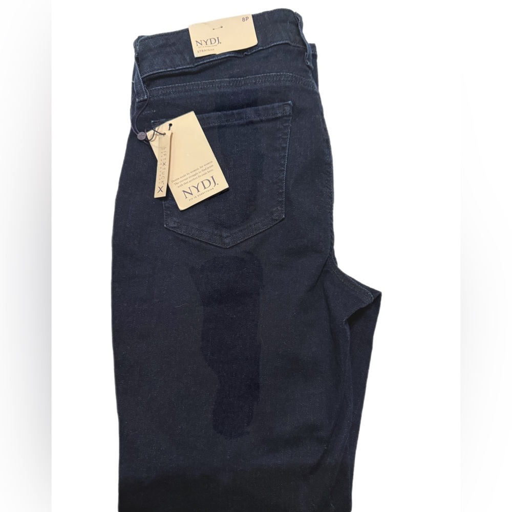 NYDJ Petite Size Marilyn Lift Tuck® Technology Straight Leg Jeans - 8P NWT